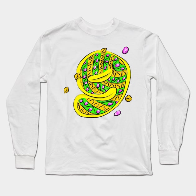 Number 9 Advanced Long Sleeve T-Shirt by Leo Pringadhy